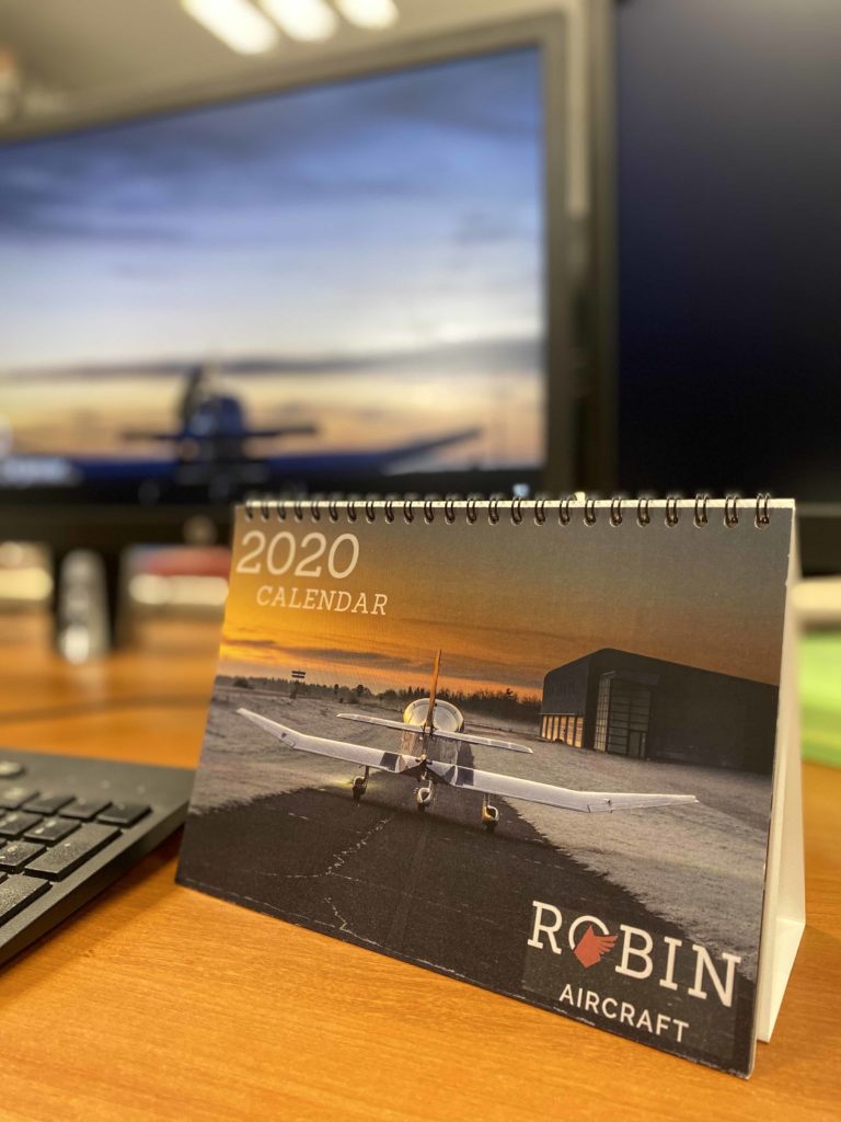 Calendrier 2020 - Robin Aircraft